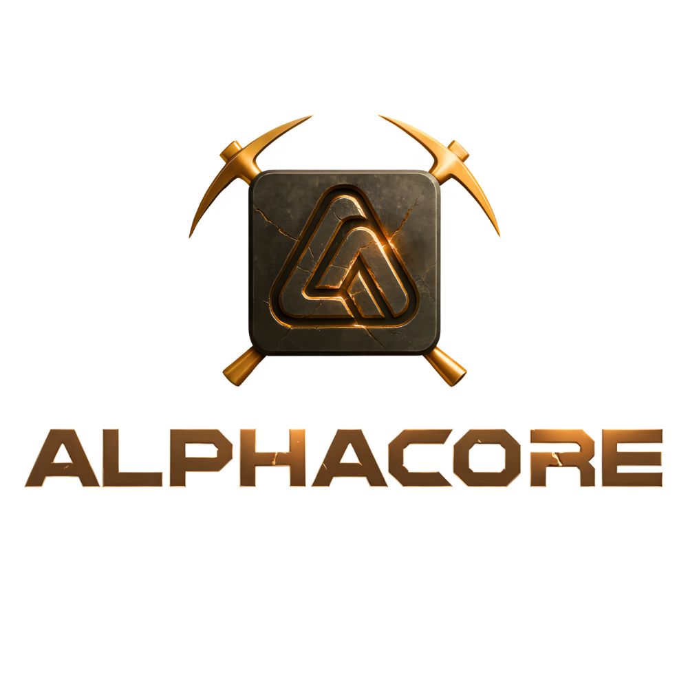 AlphaCore logo